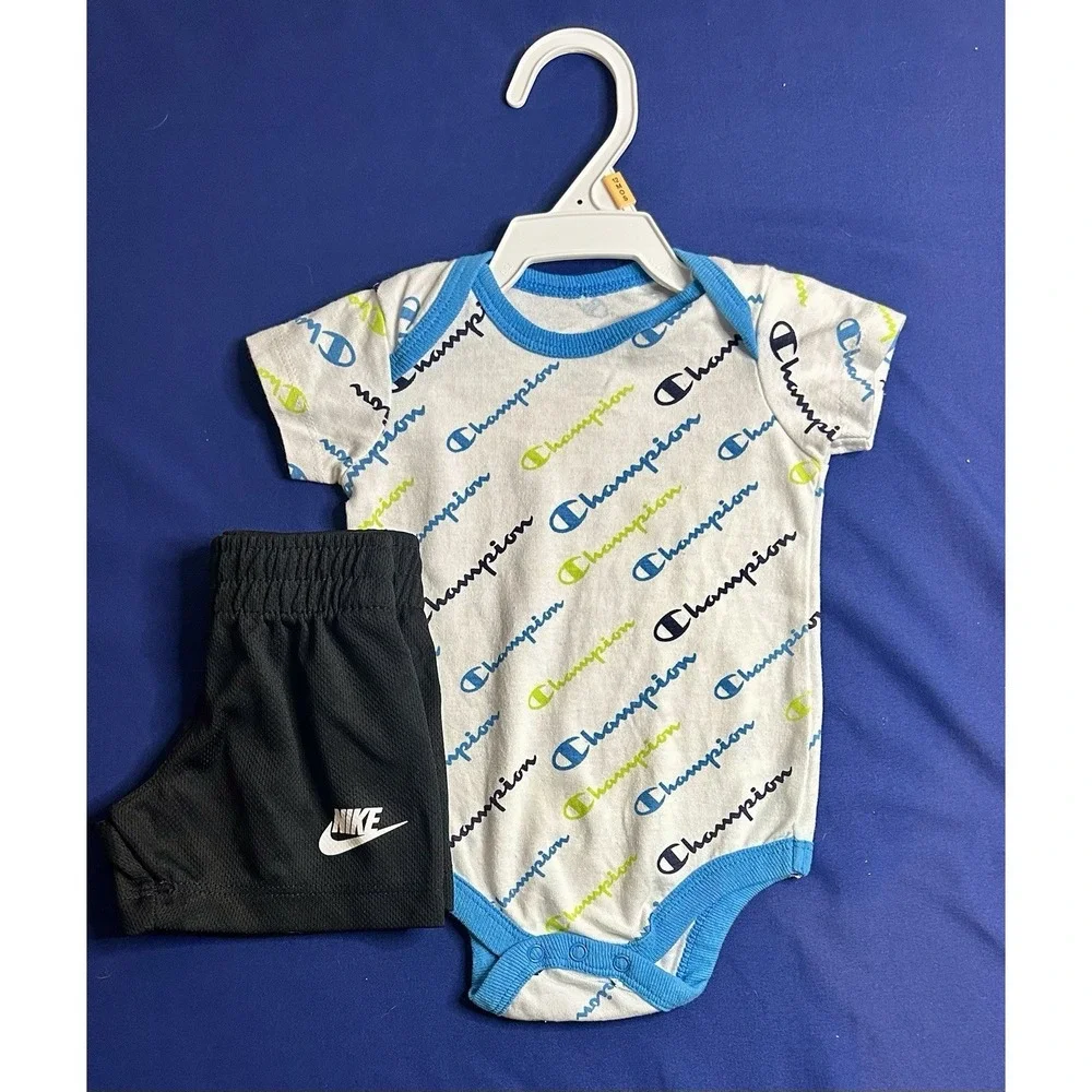 Huge Lot Baby Boys Summer Clothes Newborn 3/6 Months NEW &EC Carters Nike Hurley